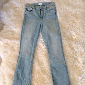 Mother Insider Crop Step Fray in Fresh Catch 26